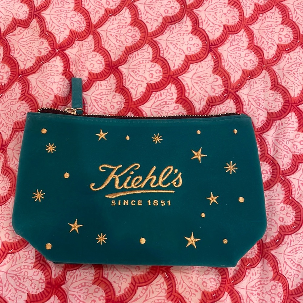 Kiehl’s makeup bag